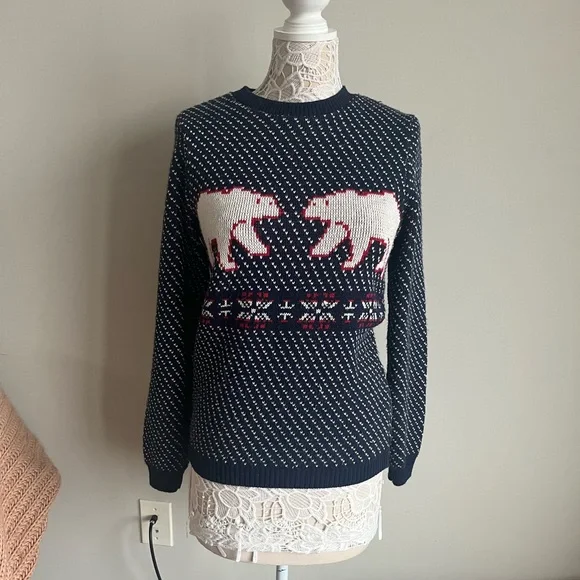 Topman Polar Bear Sweater - Picture 1 of 8